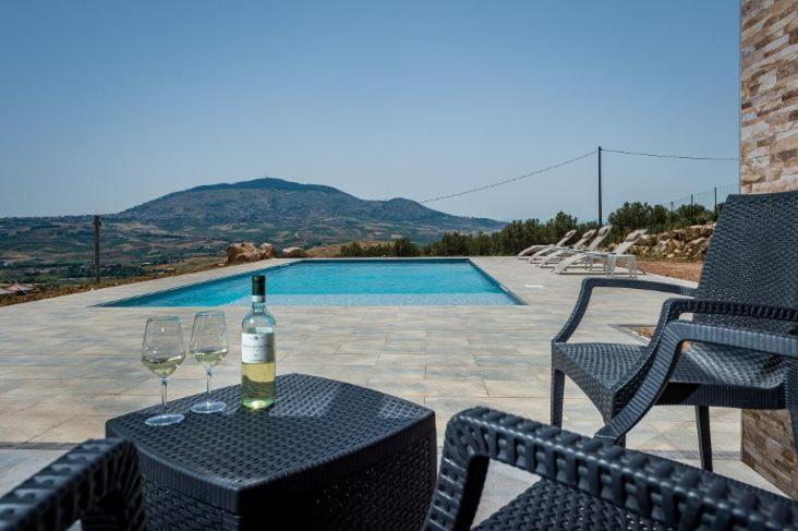 Villa Miro, Stupenda Villa Con Piscina Privata Castellammare del Golfo Buitenkant foto